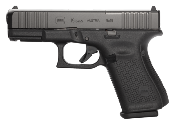 Glock PA195S203MOS G19 Gen5 MOS Compact 9mm Luger 15+1